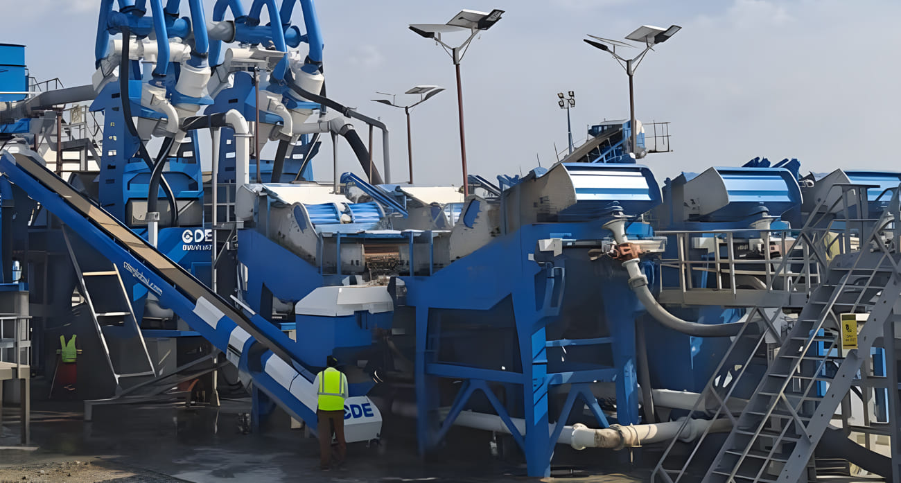 Design, Engineering, Procurement, Supply, Fabrication, Installation, Testing and Commissioning of 435 TPH Sand Washing Plant Image