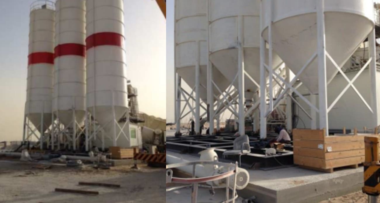 Silo Fabrication, Plant Erection & Crane installation Image
