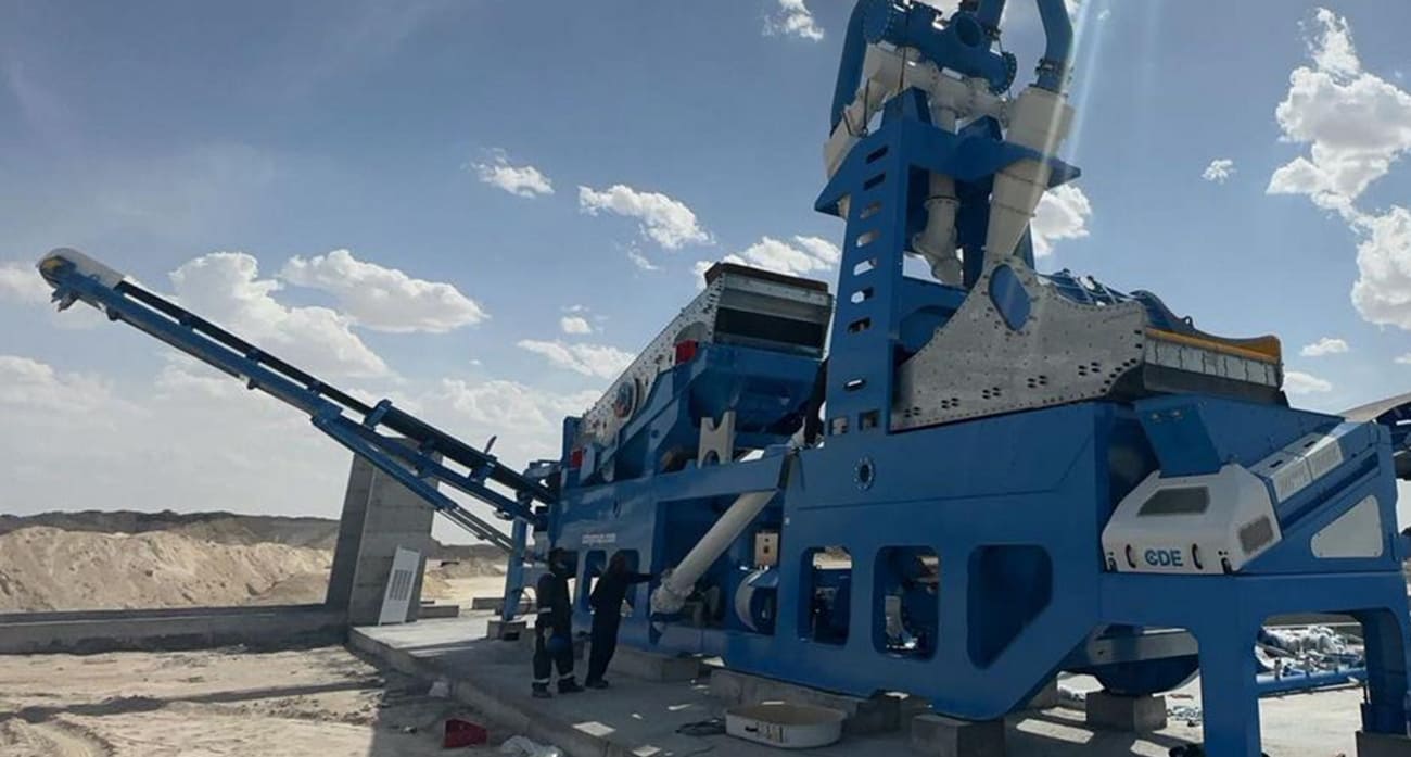 Design, Engineering, Procurement, Supply, Fabrication, Installation, Testing and Commissioning of Three Sand Washing Plant Image